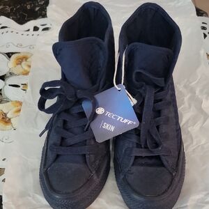 Converse Navy High-Top Sneakers